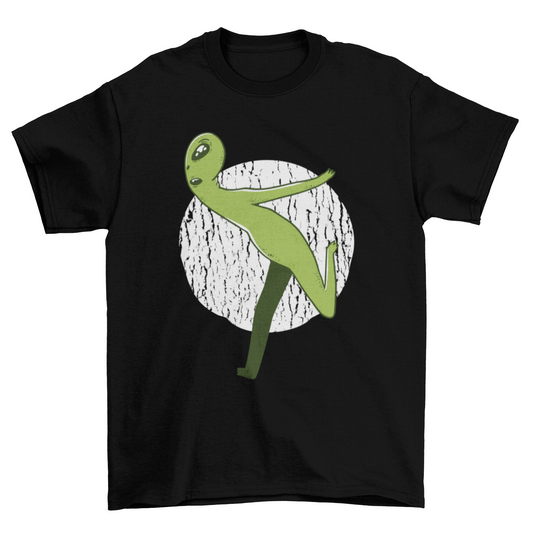 Alien Running T-Shirt